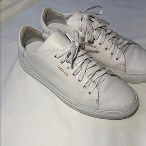 Axel Arigato Clean 90 White Leather Sneakers Size EU 41 US 9.5